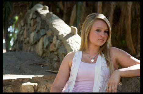 Miss Teen Norco on Bridge